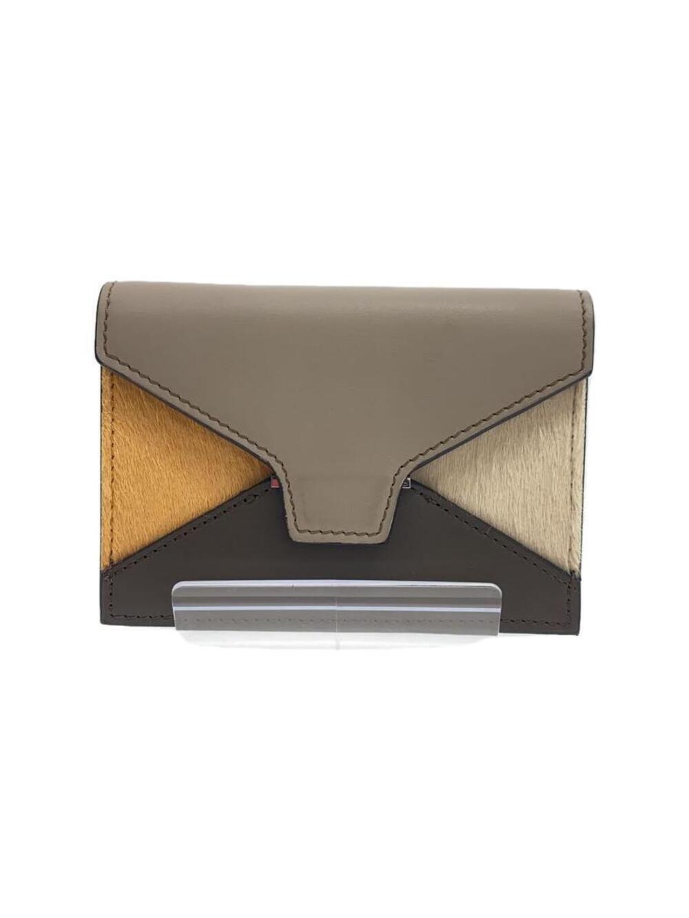 Celine Card Case Wallet Leather Multicolor